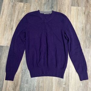 Vince Cashmere V-neck Sweater Size Large
